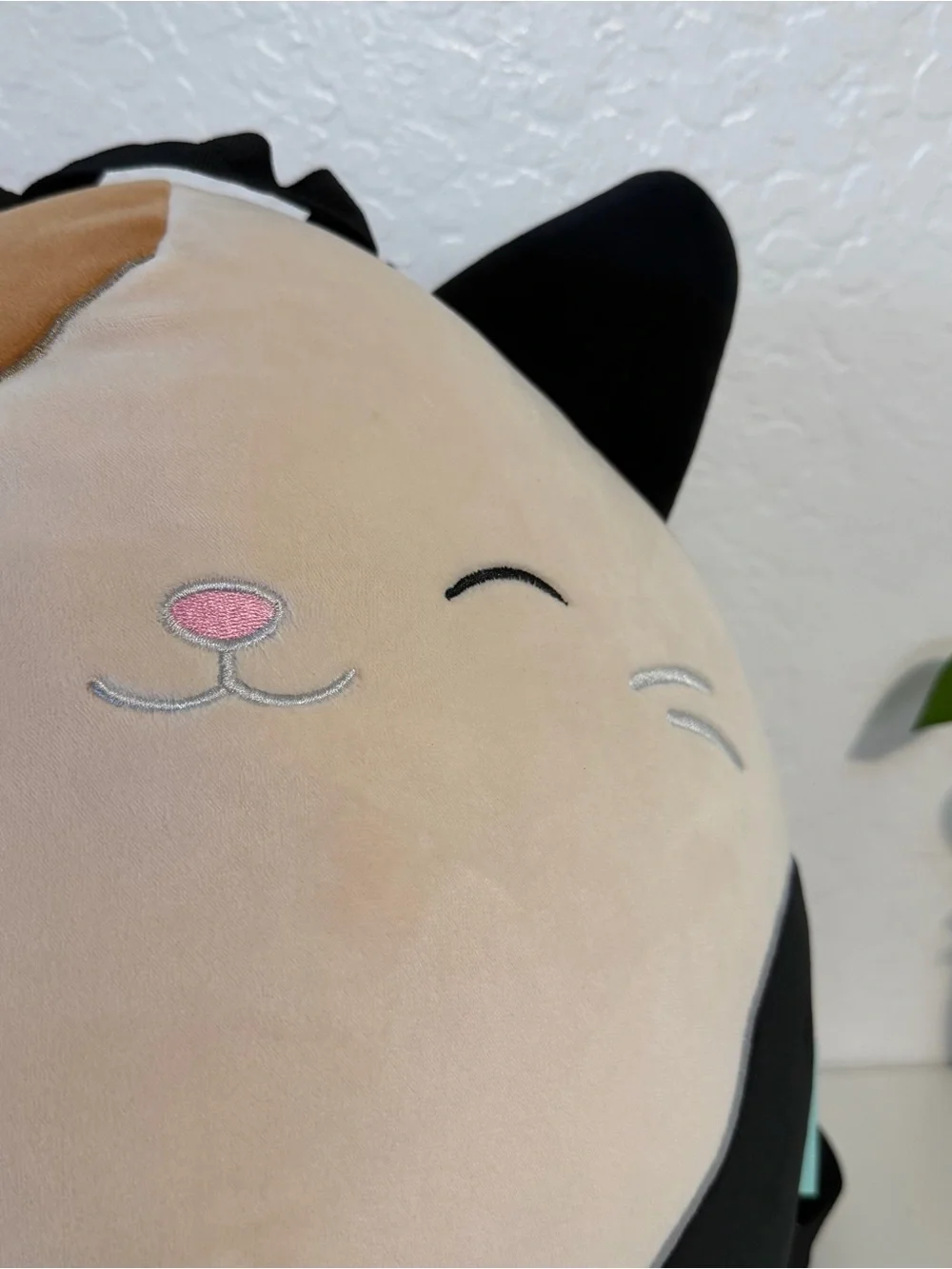 Squishmallow Cam Calico Kitty Cat Plush Stuffed Pet Kelly Toy Backpack  12”